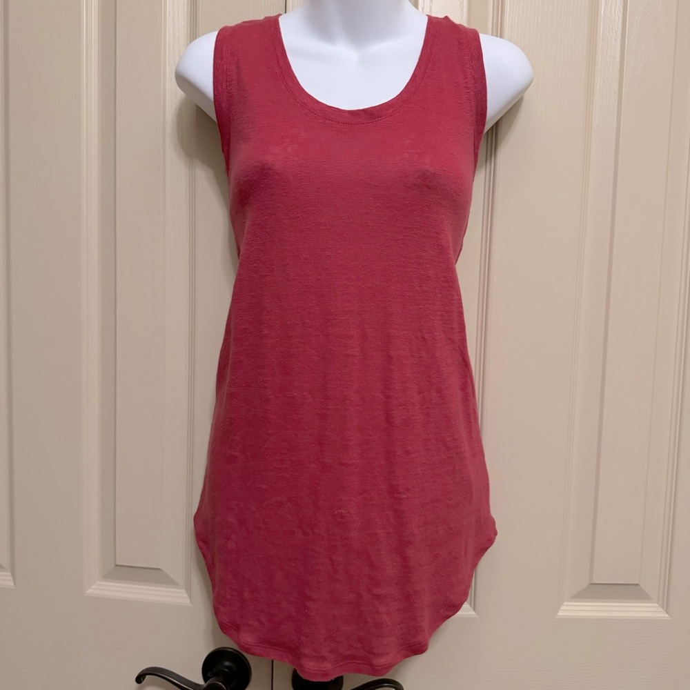 Tahari Linen Top
